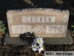 Henry William "hank" Cecrle