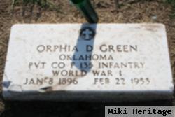 Orphia Delbert Green