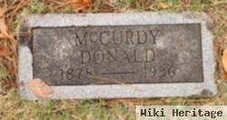 Robert Donald Mccurdy