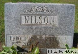 Harold W Nilson