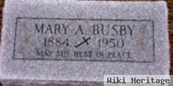 Mary A. Wernsman Busby