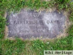 Gertrude T Dahl