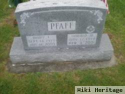 Harold W Pfaff