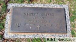 Dewitt C. Belk