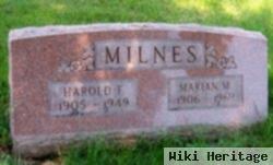 Harold F. Milnes