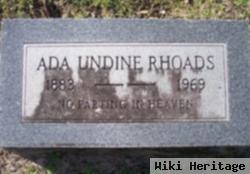 Ada Undine Williams Rhoads