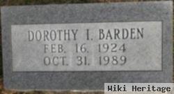 Dorothy I. Barden