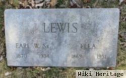 Earl W Lewis