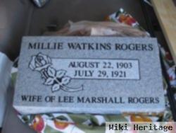 Millie Watkins Rogers