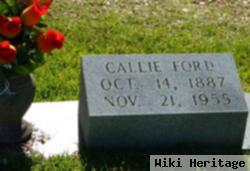Callie E Warren Ford