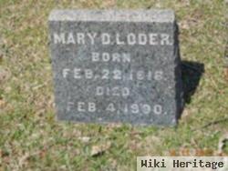 Mary D. Loder