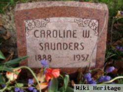 Caroline W Thompson Saunders