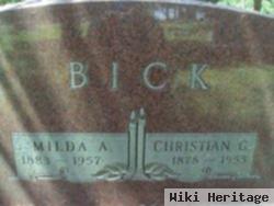 Christian G Bick