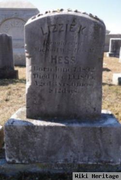 Lizzie K. Hess