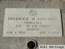 Fredrick W Hinzman