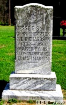 Jesse F Thompson