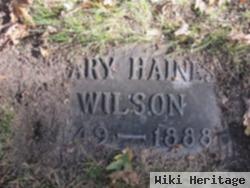 Mary Haines Wilson