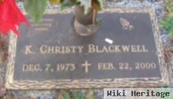 Karen Christina "christy" Blackwell