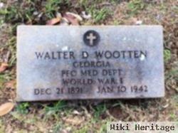 Walter D Wootten