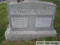 Ella Bergey Rickert Schmidt