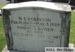 Nancy Susan "nannie" Bowen Robinson