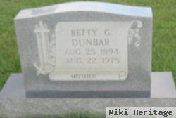 Betty G. Dunbar