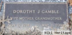 Dorothy J Gamble