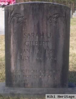 Sarah J Griffin Gilbert