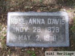 Rose Anna Hamilton Davis