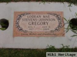 Lodean Mae Stevens Gregory