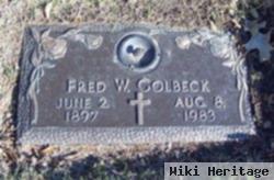 Fred W Golbeck