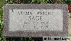 Velma Wright Sage