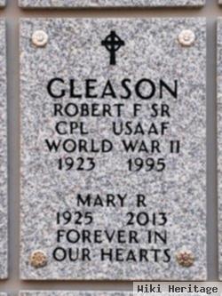 Robert F Gleason, Sr
