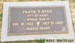 Pvt Frank Thomas Byrd