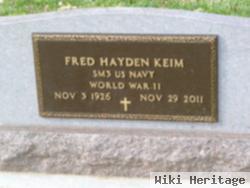 F Hayden Keim