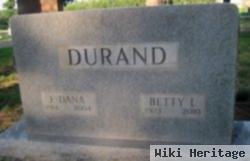 F Dana Durand