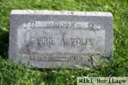 Carrie A Wolfe