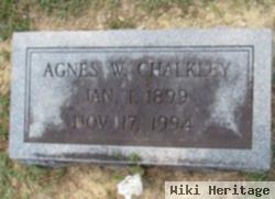 Agnes W. Chalkley