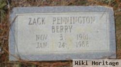 Zack Pennington Berry