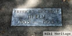 Frances M. Mccanse Neely