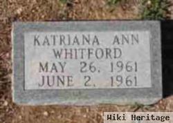 Katriana Ann Whitford