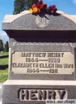 Elizabeth Ellen Barrett Henry