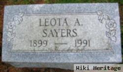 Leota A Sayers