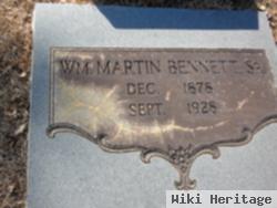 William Martin Bennett, Sr