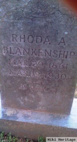 Rhoda Ann Wilkerson Blankenship