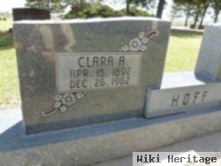 Clara Alzada Burham Hoff