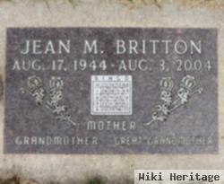 Jean M Britton