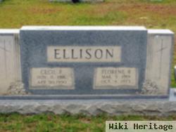 Cecil P Ellison