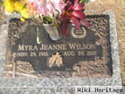 Myra Jeanne Wilson