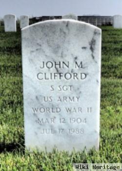 John M Clifford